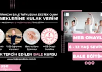 6-12 Yaş Seviyeli Bale Temel Eğitim Fiyatları – Erken Kayıtta %50 İndirim